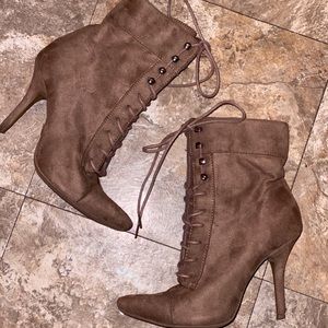 Lace Up Booties